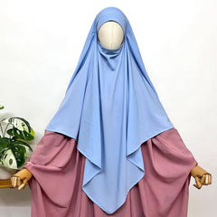 Sky Blue Diamond Khimar