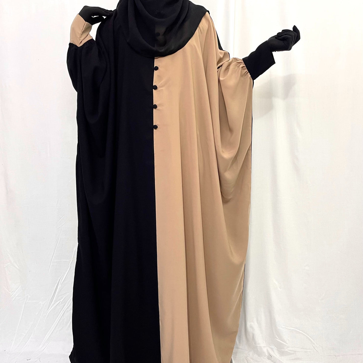 Dual Shade Kaftan Abaya