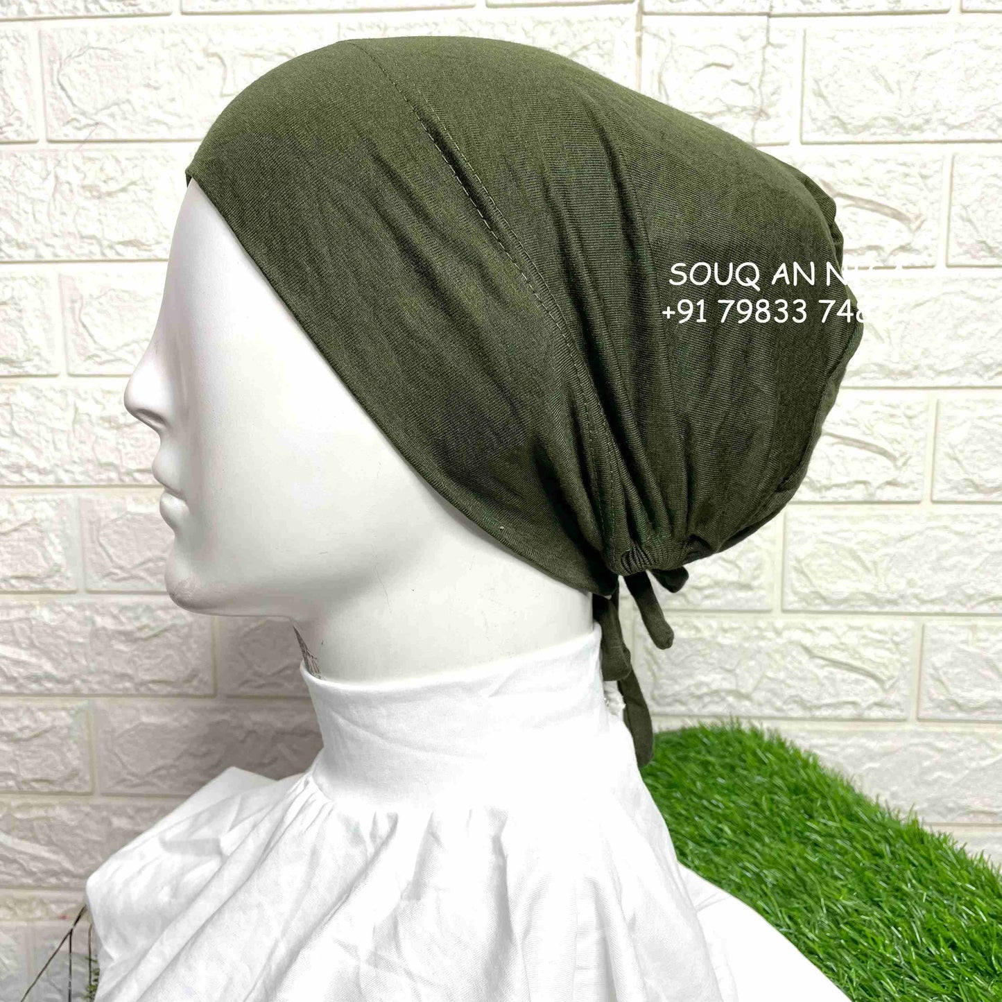 Imported Elastic Tie Cap