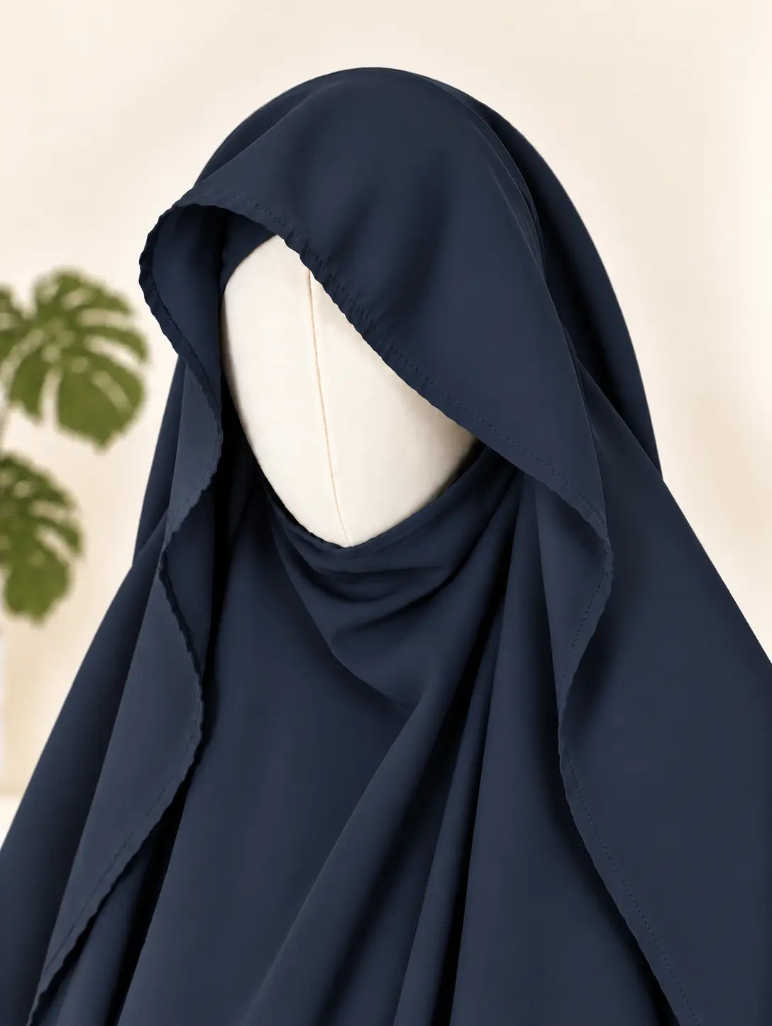 Crystal Blue Flap Diamond Khimar