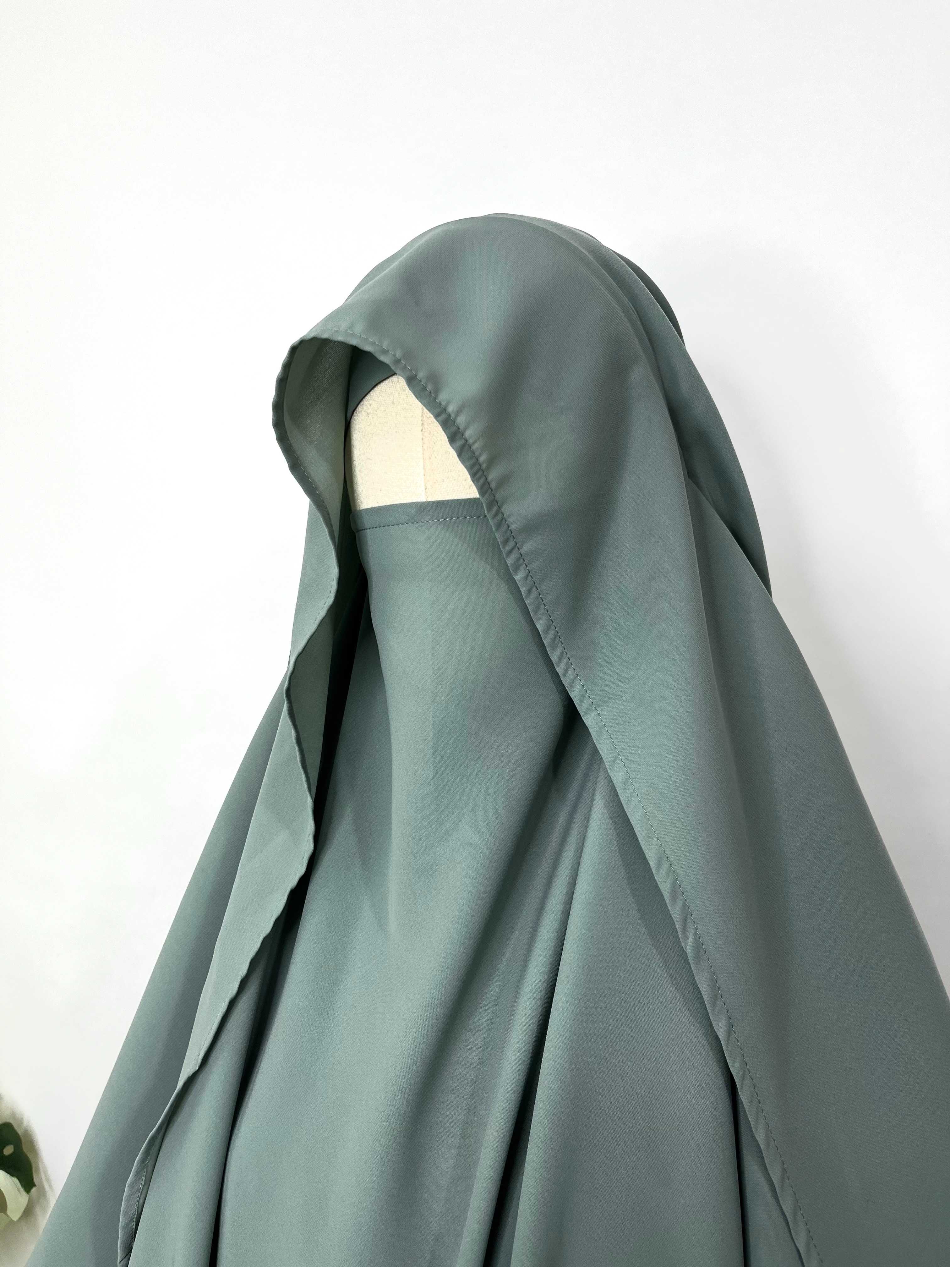 Sapphire Flap Khimar
