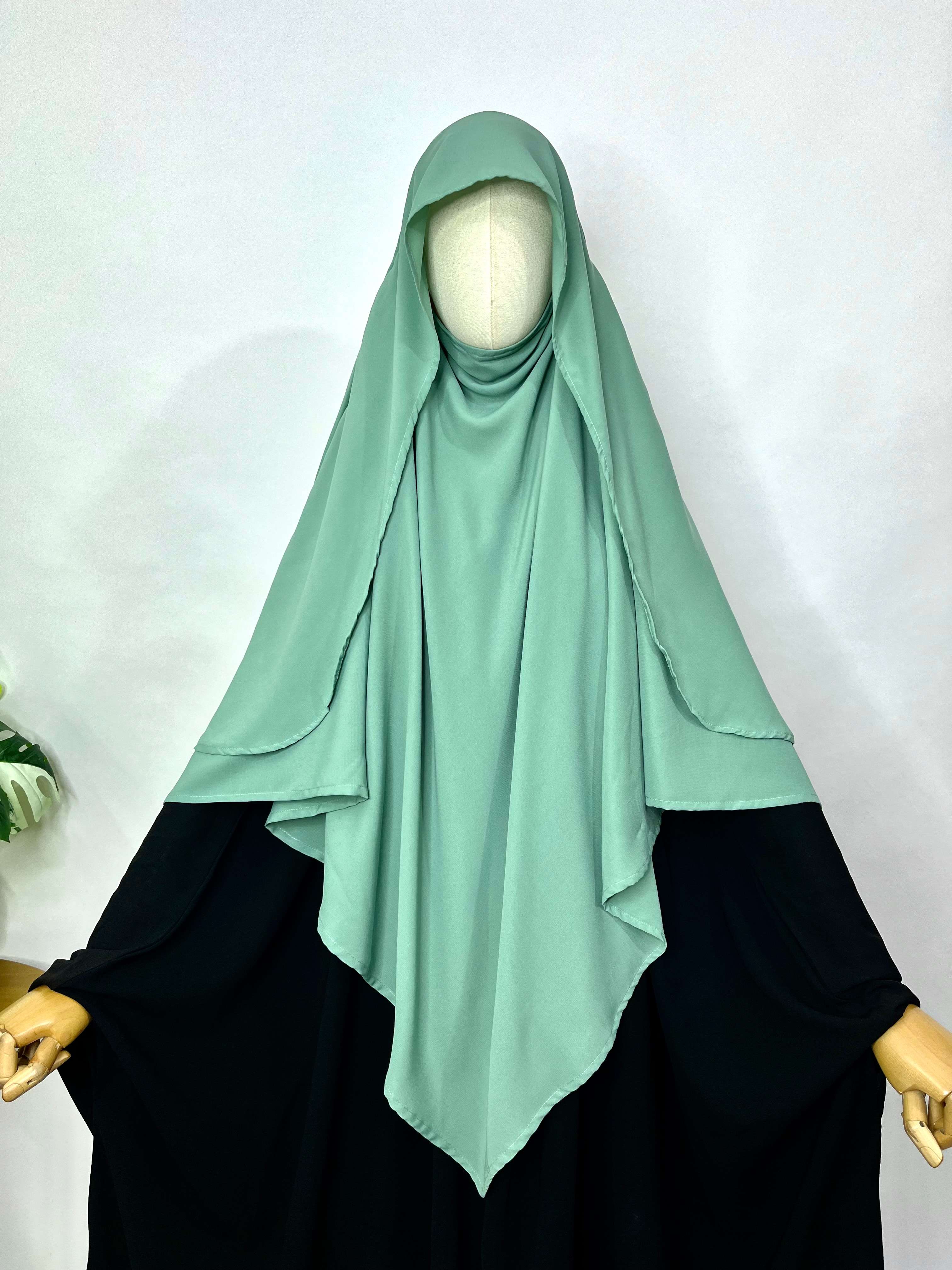 Emerald Flap Khimar