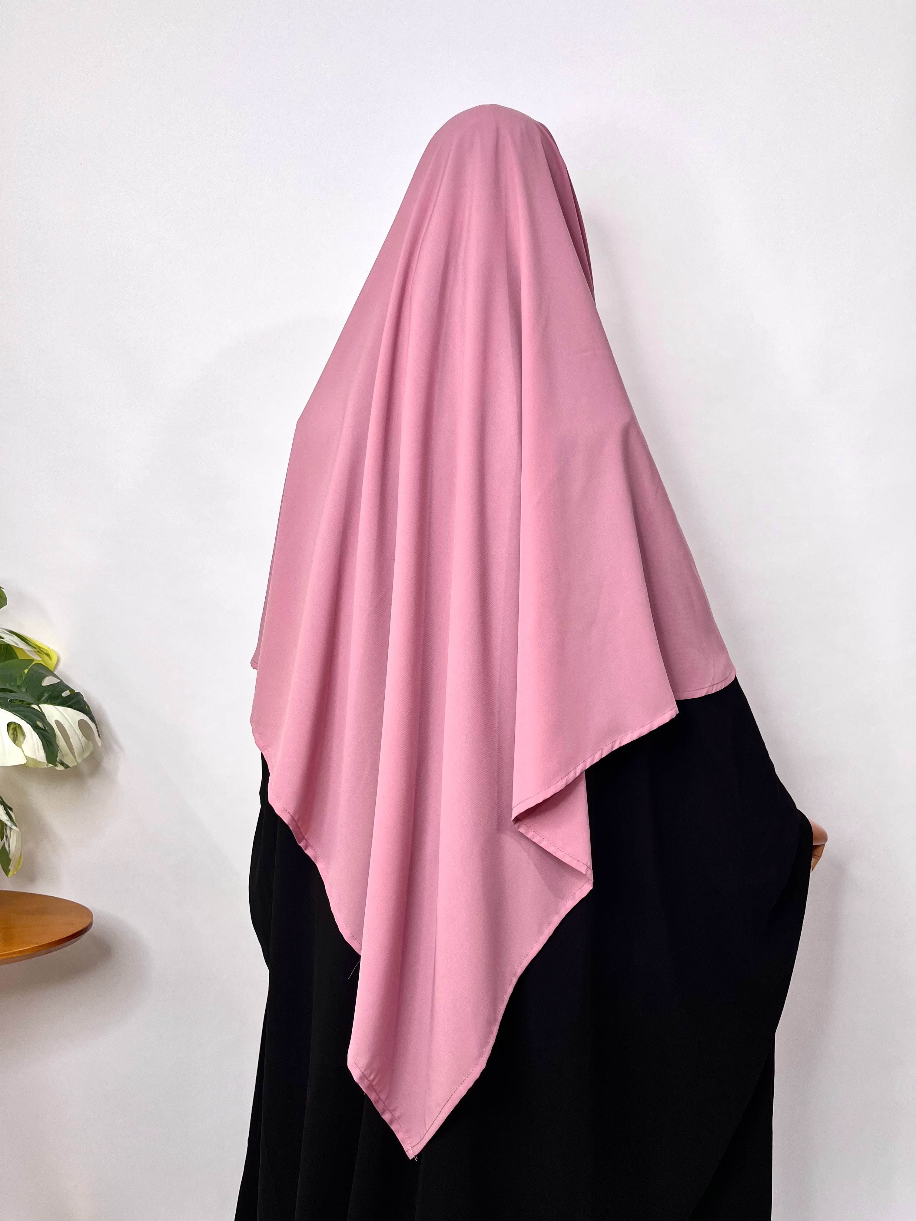 Pastel Pink Flap Khimar