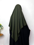 Olive Flap Khimar