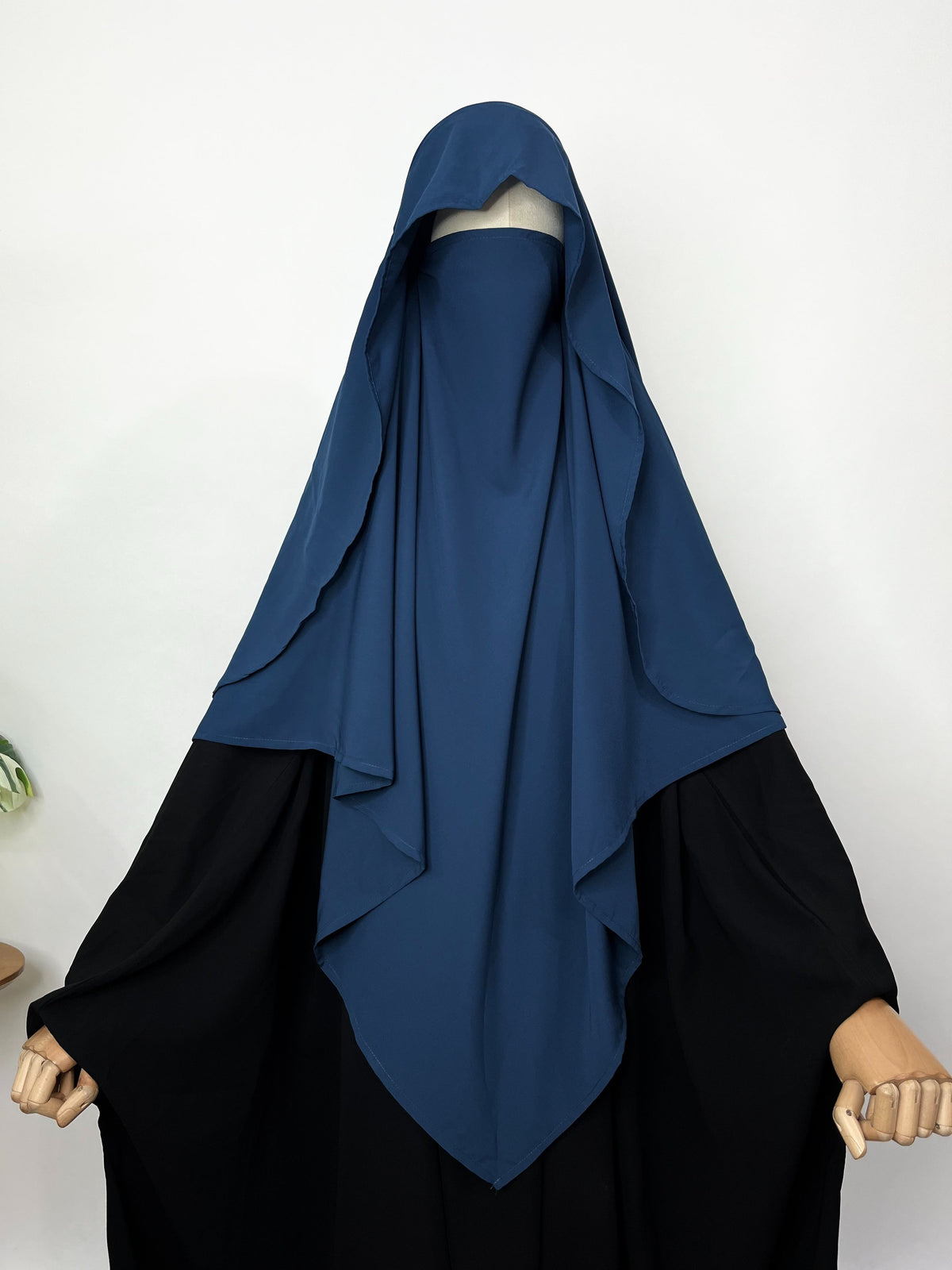 Crystal Blue Flap Khimar