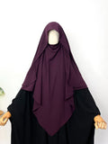 Plum Flap Khimar