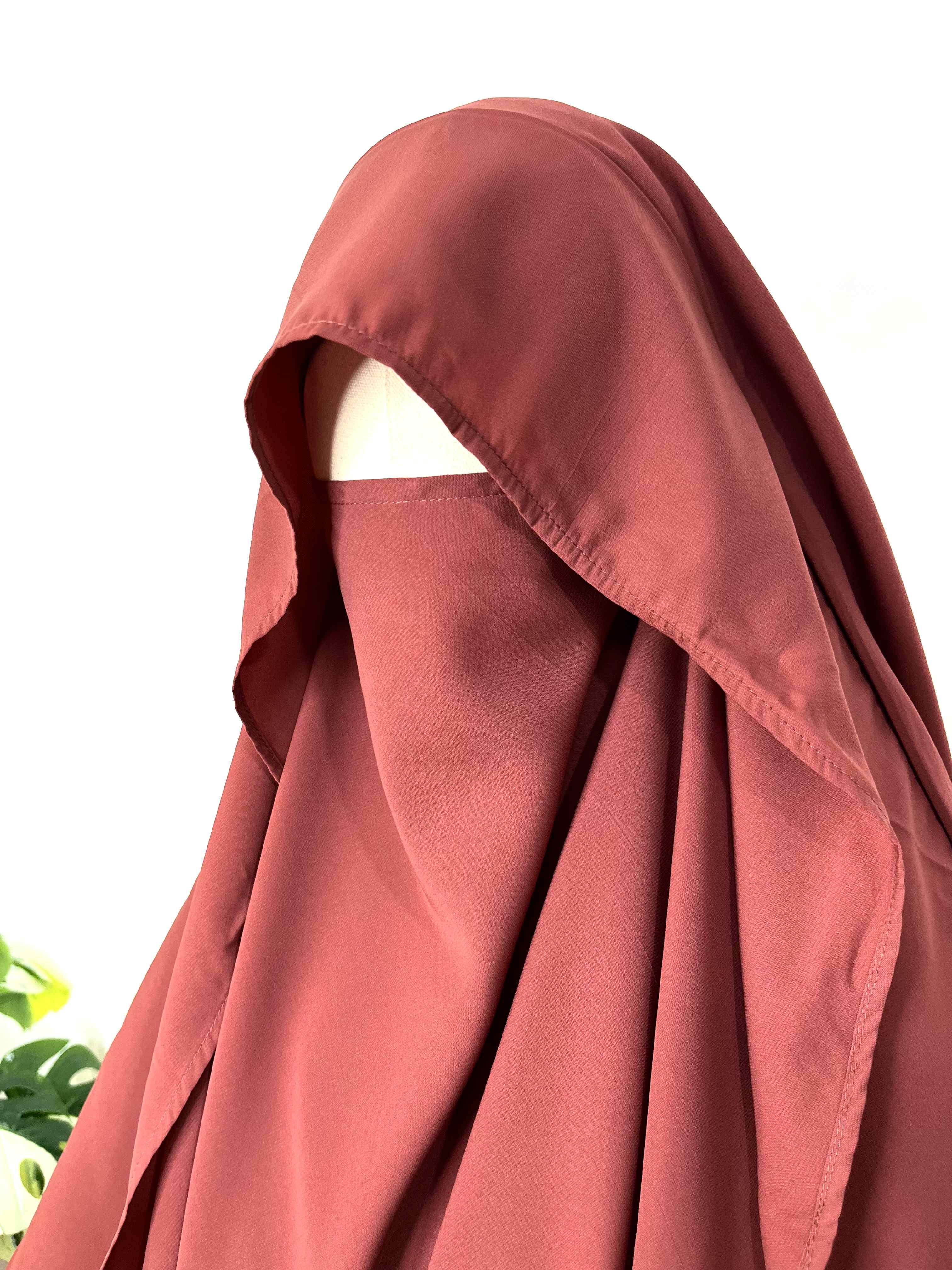 Pecan Flap Khimar