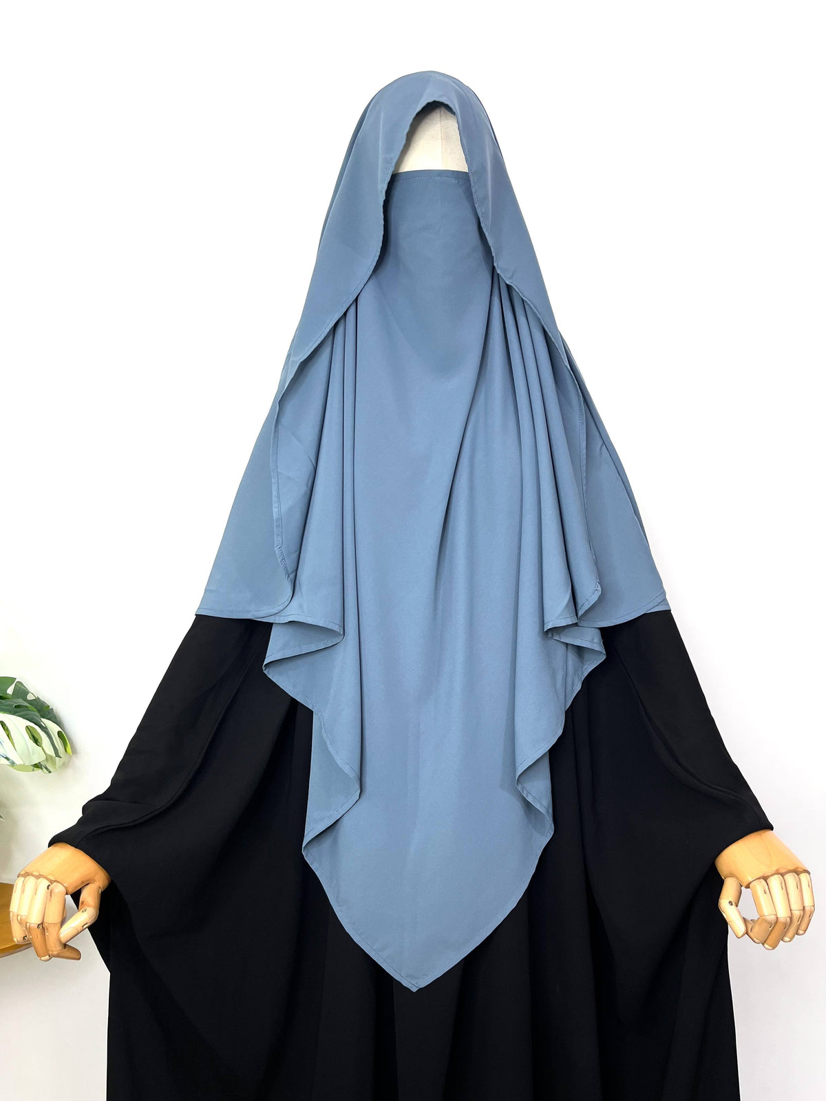 Grey Flap Khimar