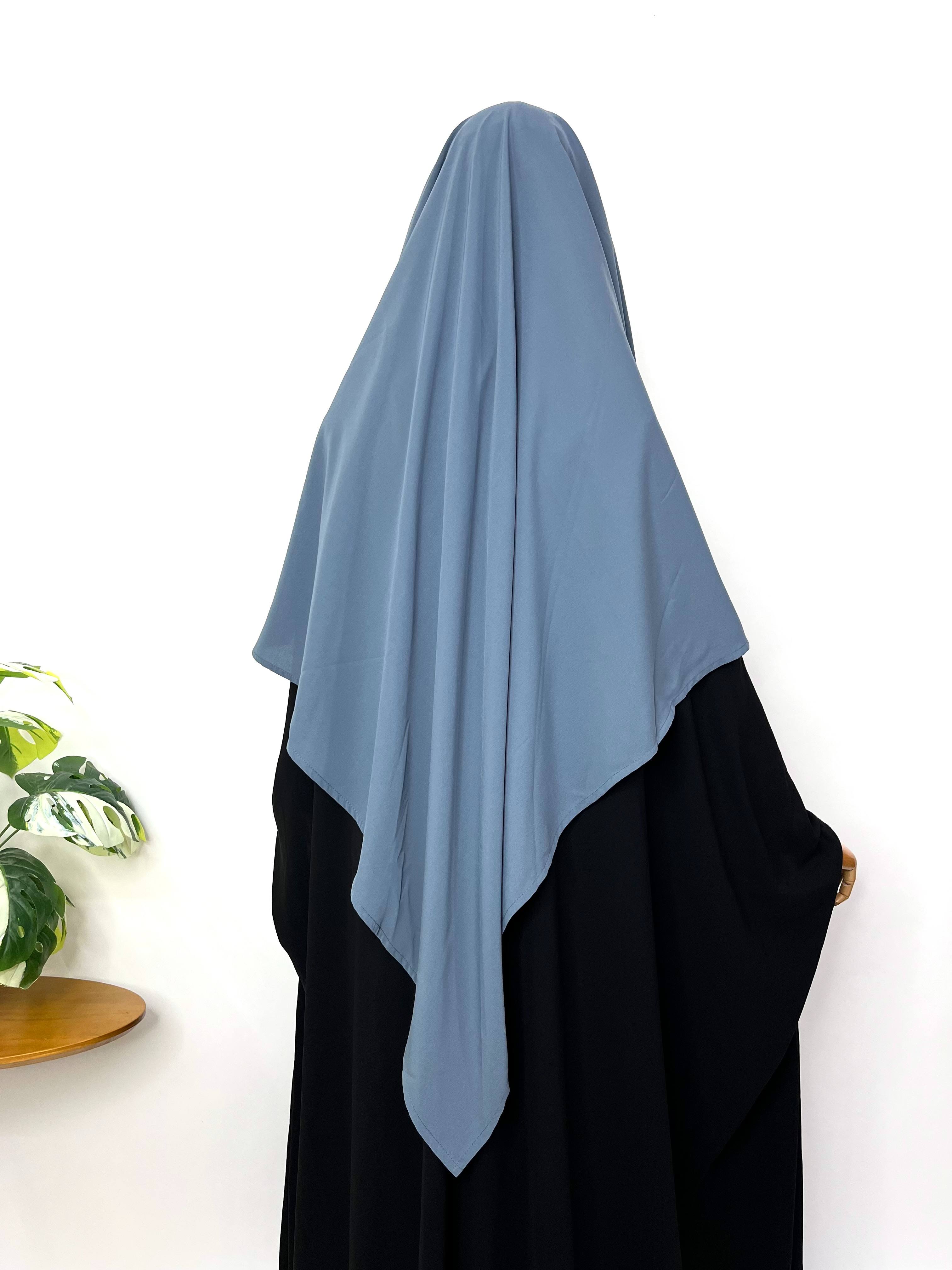Grey Flap Khimar