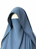 Grey Flap Khimar