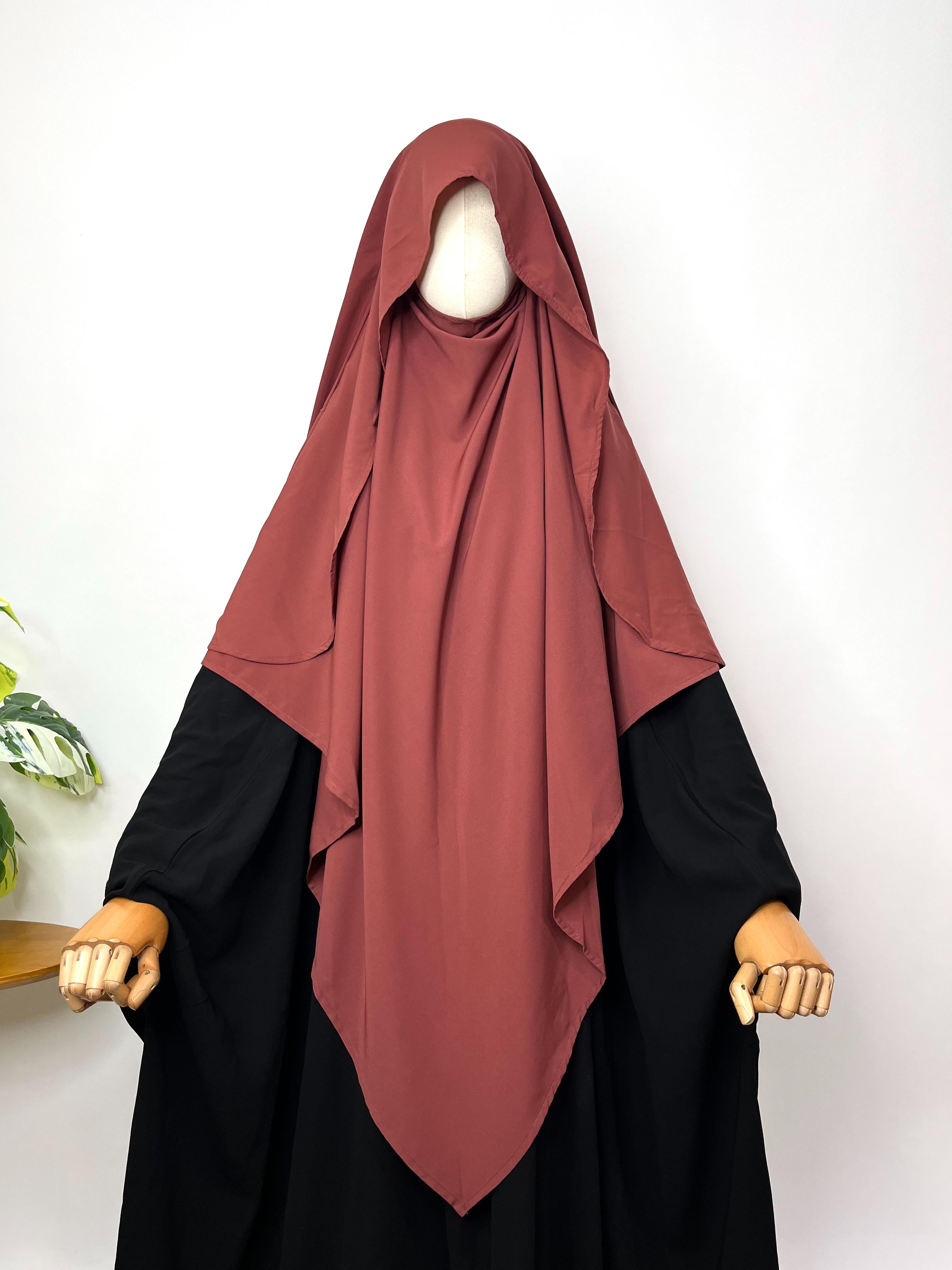 Pecan Flap Khimar
