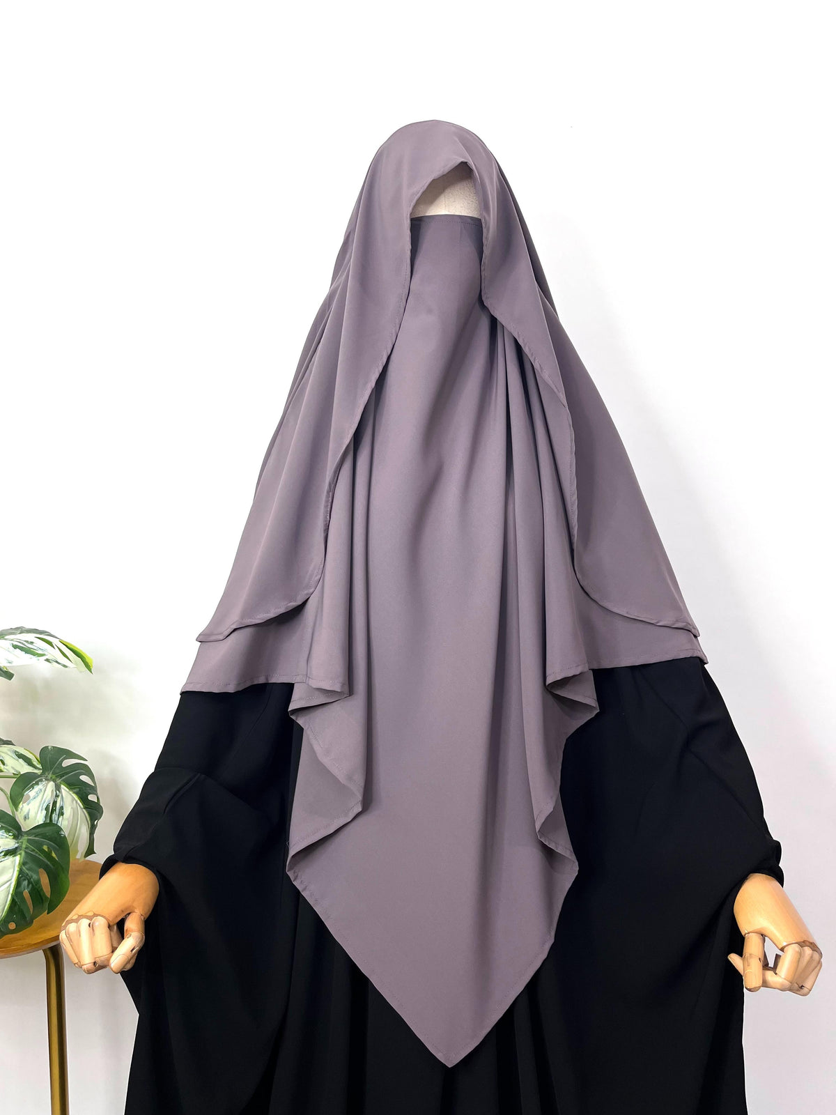 Lavender Flap Khimar