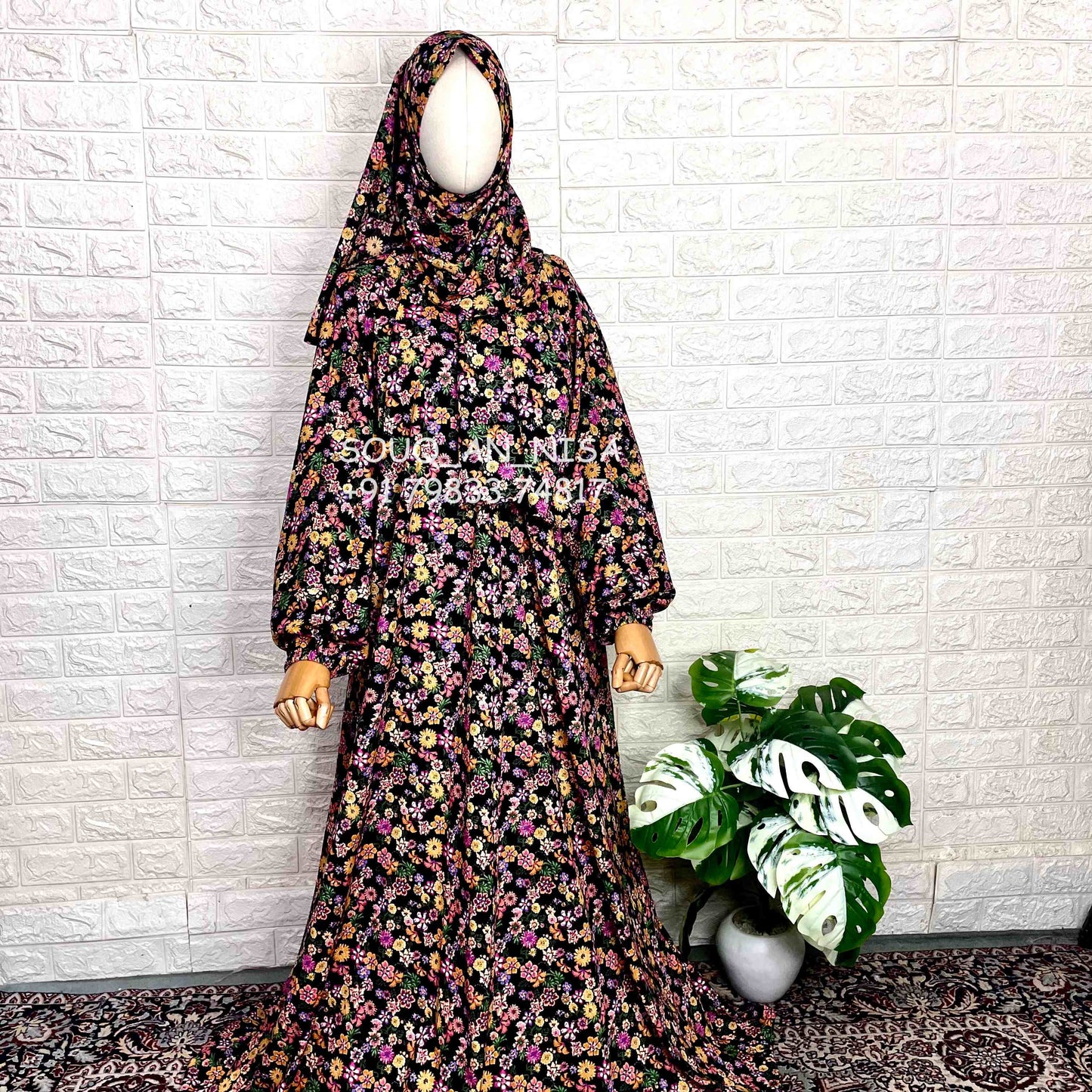 Full Prayer Dress With Dupatta