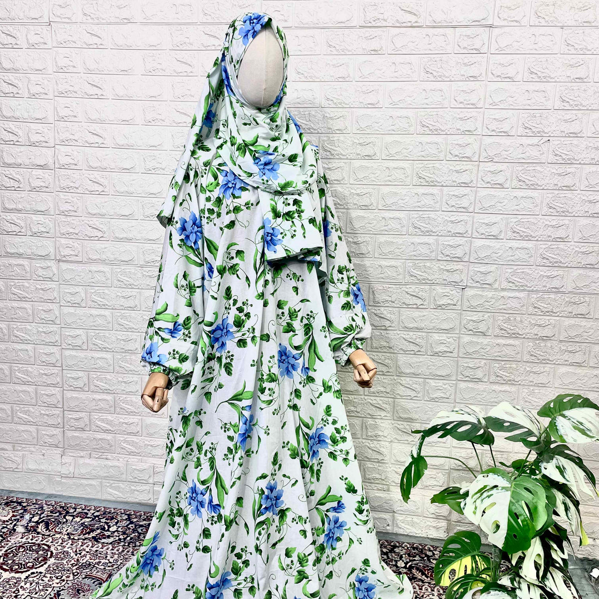 Full Prayer Dress With Dupatta