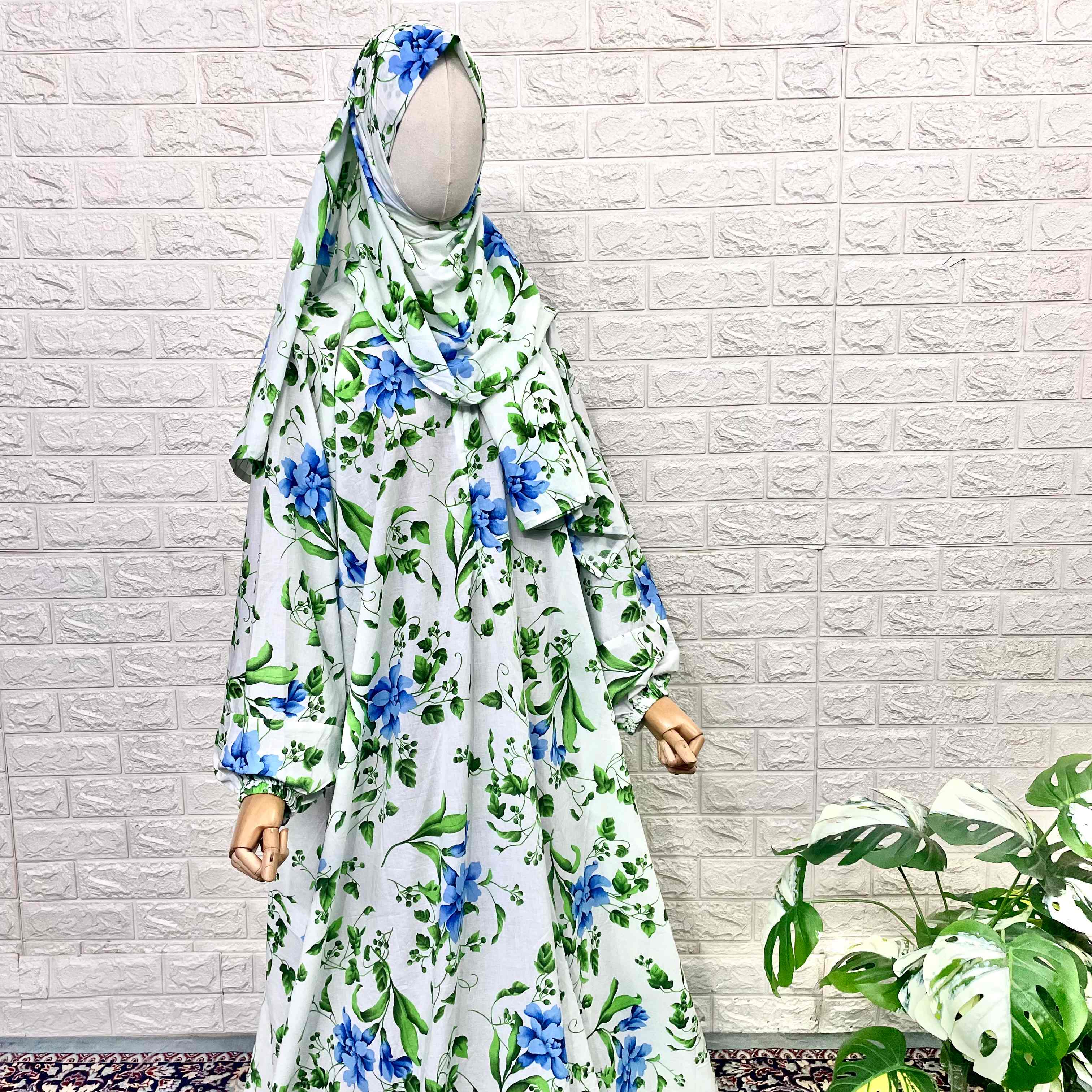 Full Prayer Dress With Dupatta