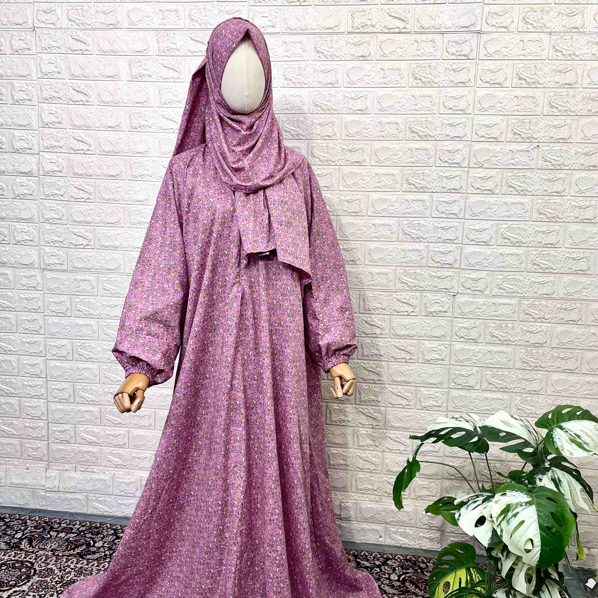 Full Prayer Dress With Dupatta