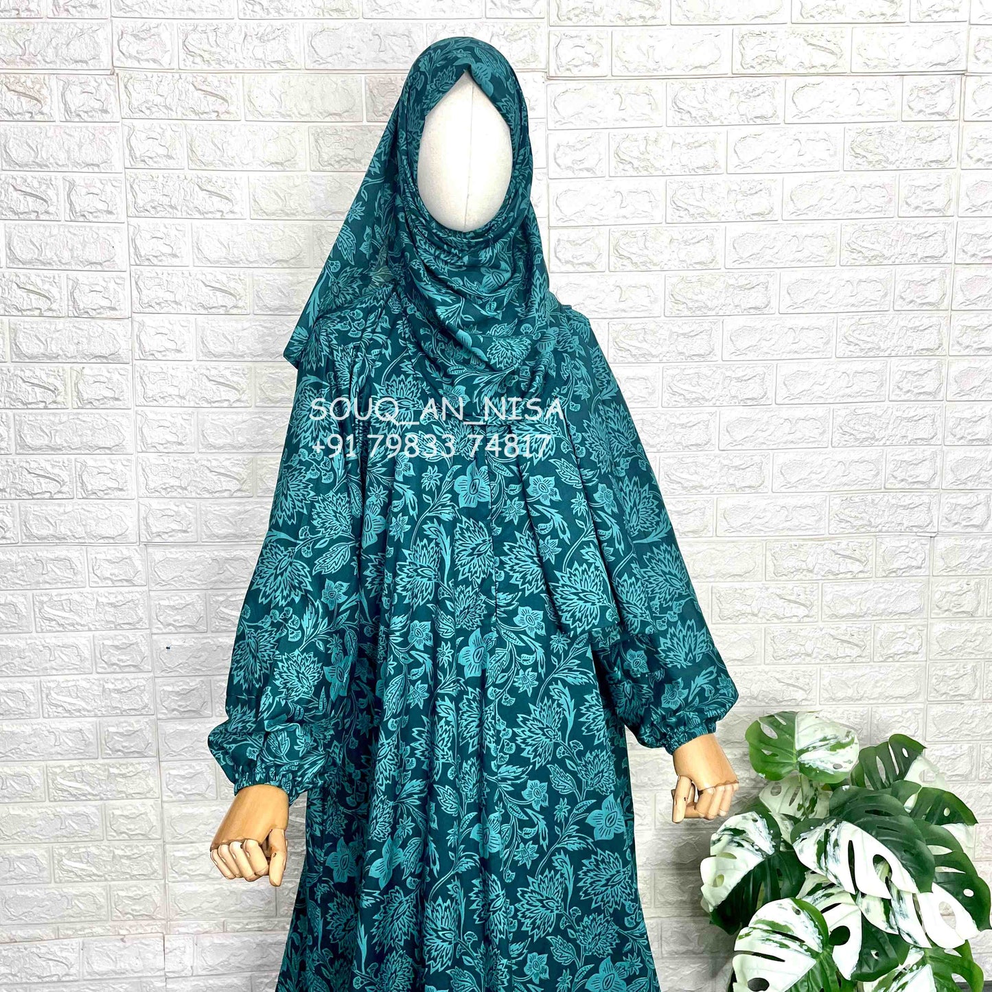 Full Prayer Dress With Dupatta