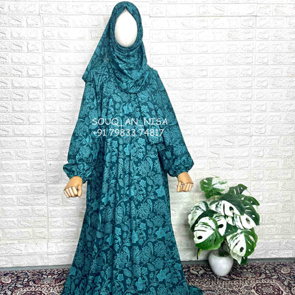 Full Prayer Dress With Dupatta