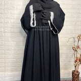 Basic Frill Abaya