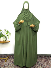 Prayer Abaya With Attached Dupatta