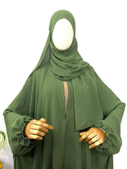 Prayer Abaya With Attached Dupatta