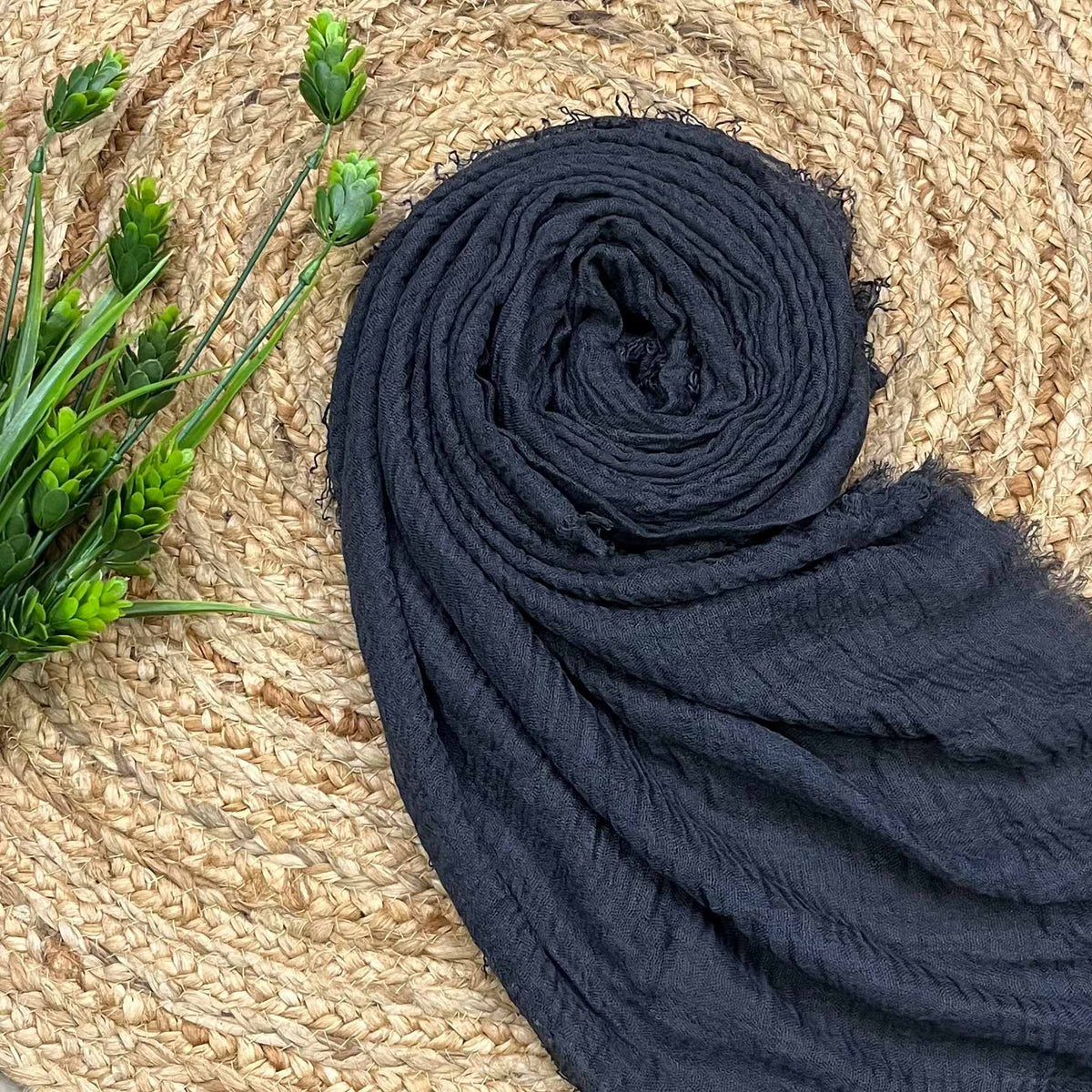 Crinkled Cotton Hijab