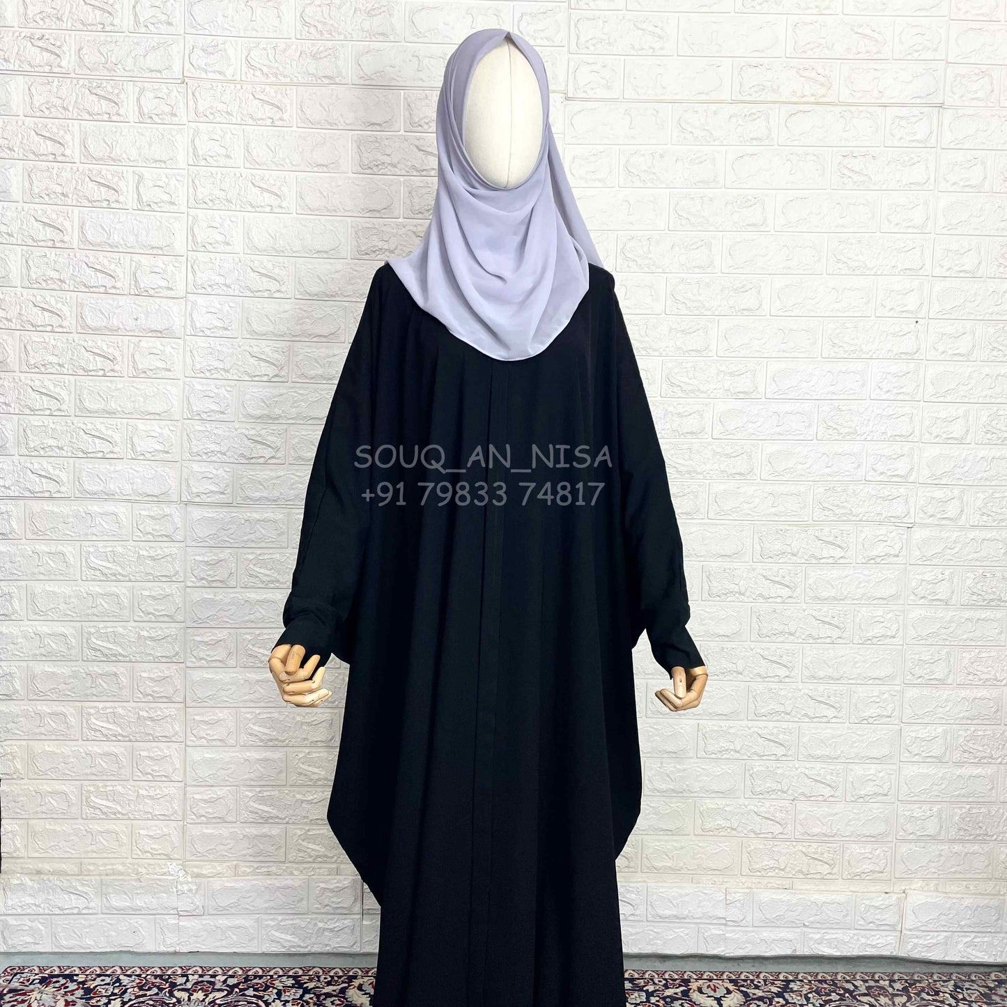 Black Kaftan Abaya