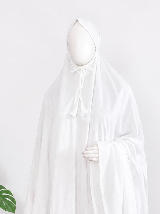 White Salah Khimar