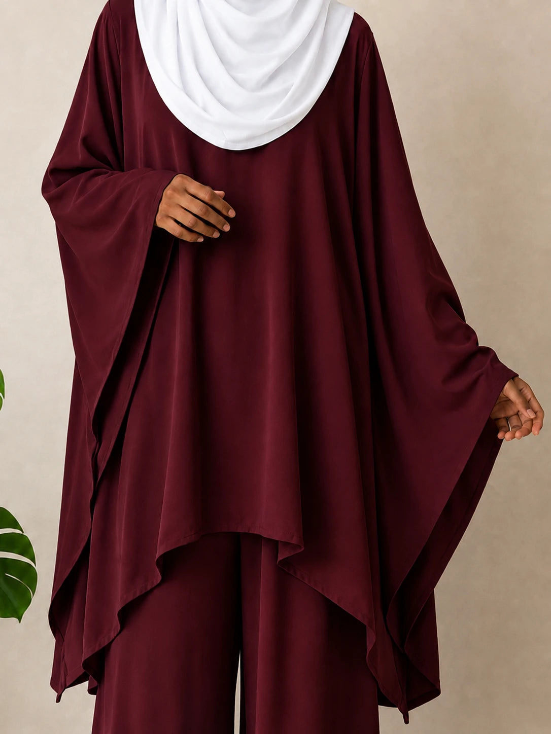 Maroon Aura Co-Ord Set