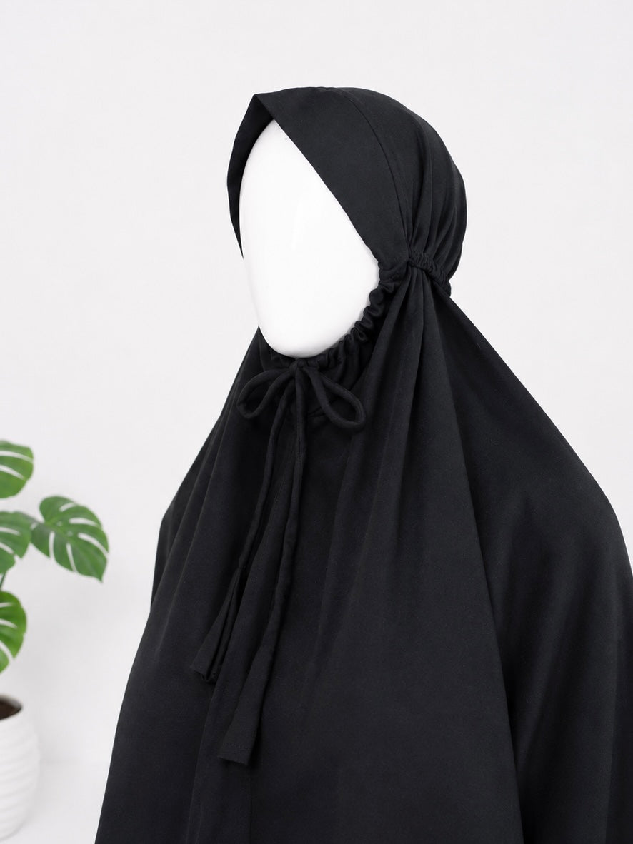 Black Salah Khimar