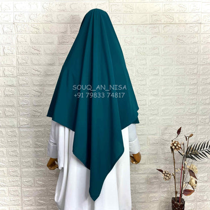 Crystal Blue Flap Khimar