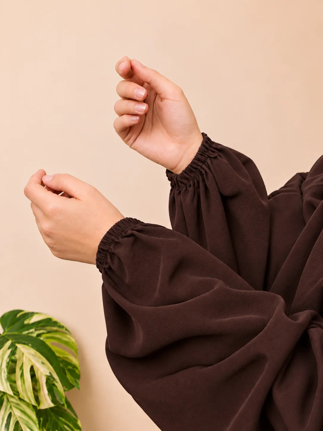 Brown Two Pc Jilbab