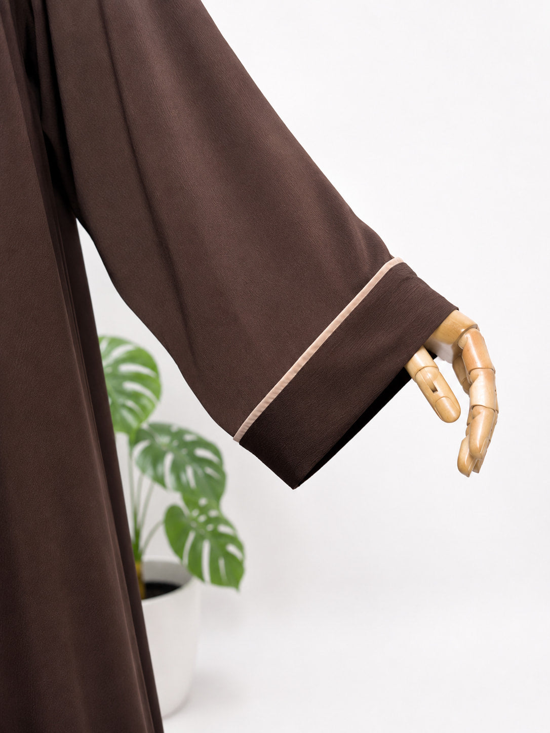 Brown Uzma Basic Abaya