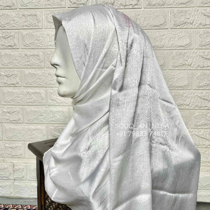 Satin Silk Party Wear Hijab