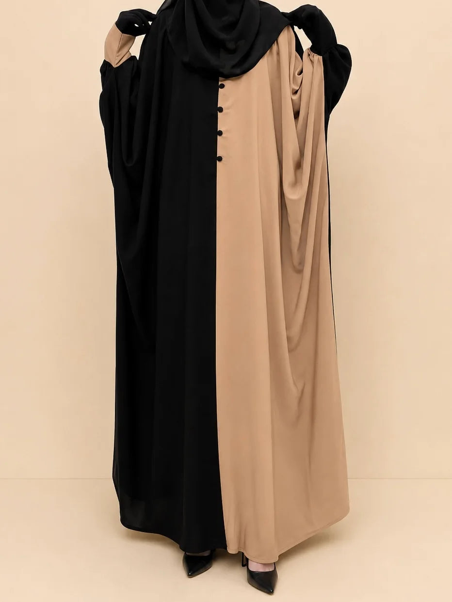 Dual Shade Kaftan Abaya