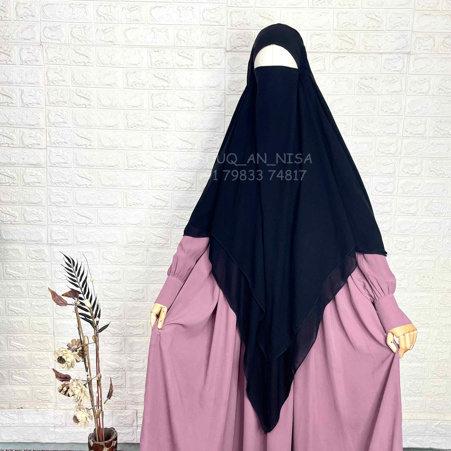 Double Layers French Khimar