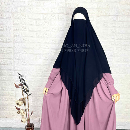 Double Layers French Khimar