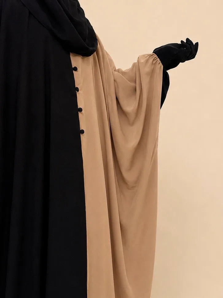 Dual Shade Kaftan Abaya