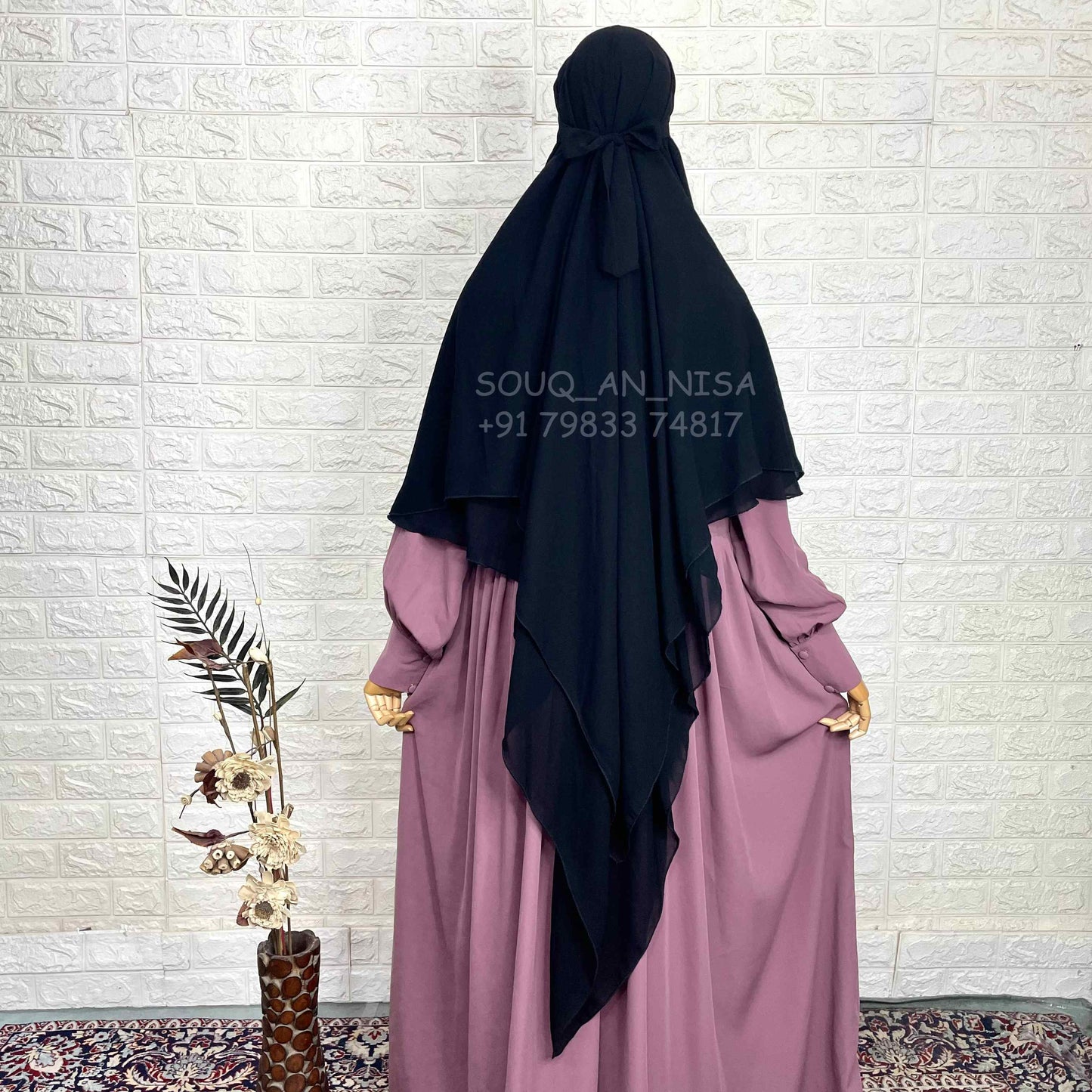 Double Layers French Khimar