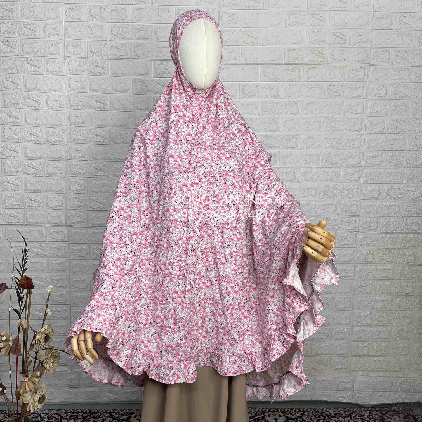 Ruffle Khimar