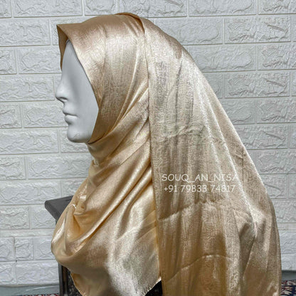 Satin Silk Party Wear Hijab