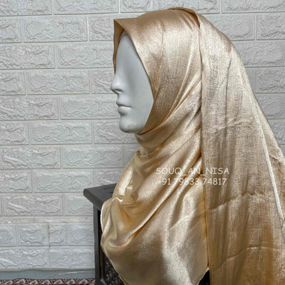 Satin Silk Party Wear Hijab