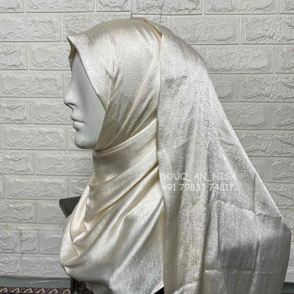 Satin Silk Party Wear Hijab