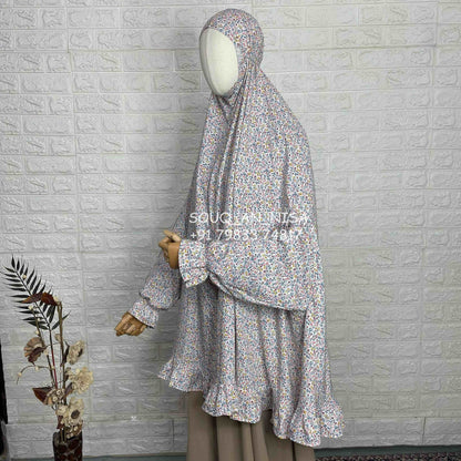 Ruffle Khimar