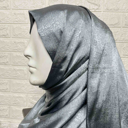 Satin Silk Party Wear Hijab