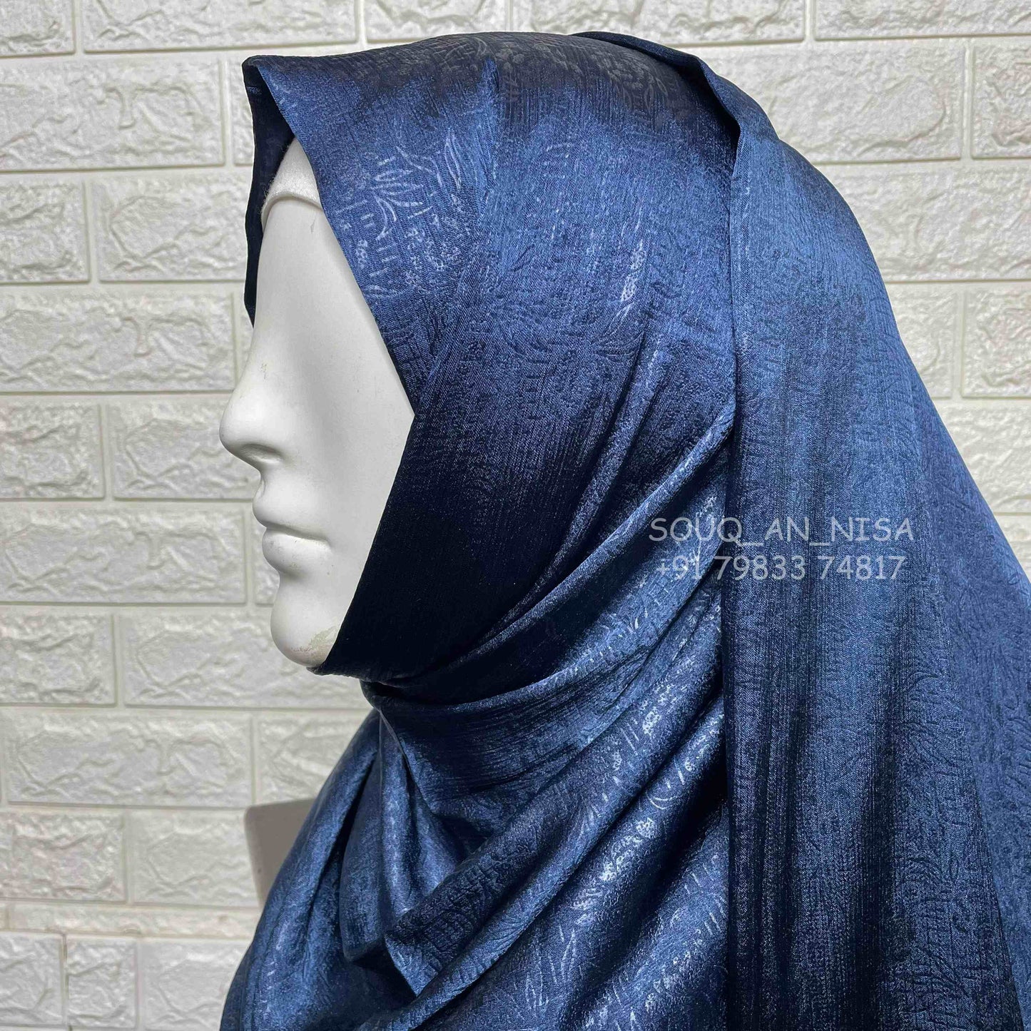 Satin Silk Party Wear Hijab