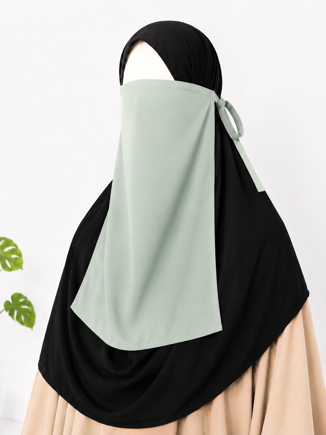 Sapphire Half Niqab