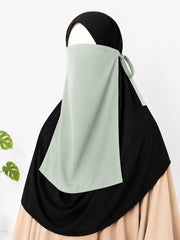 Sapphire Half Niqab