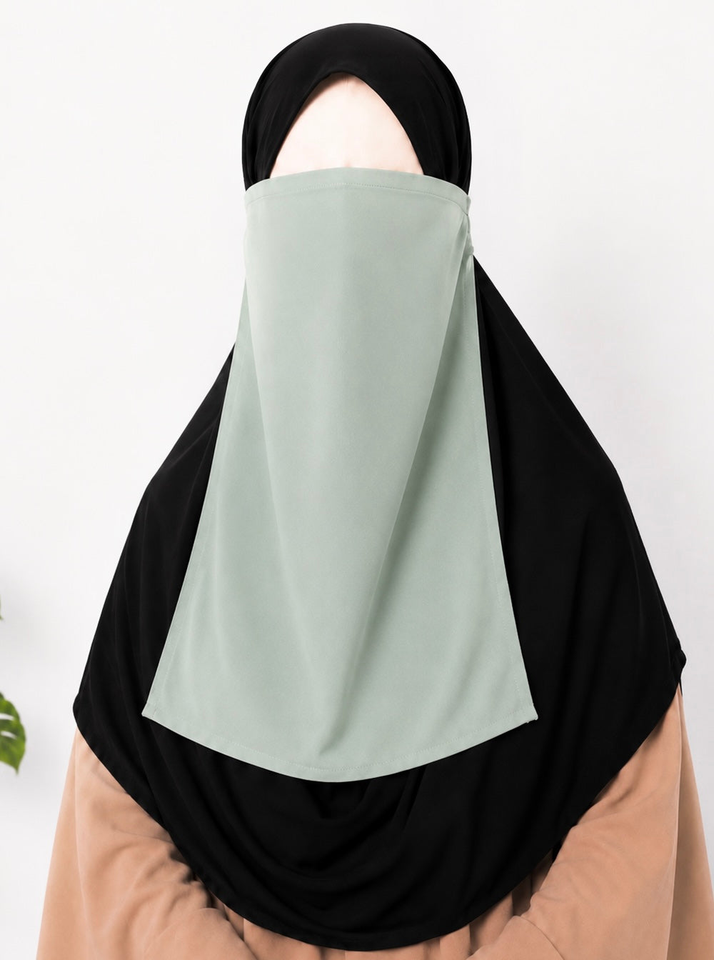 Sapphire Half Niqab