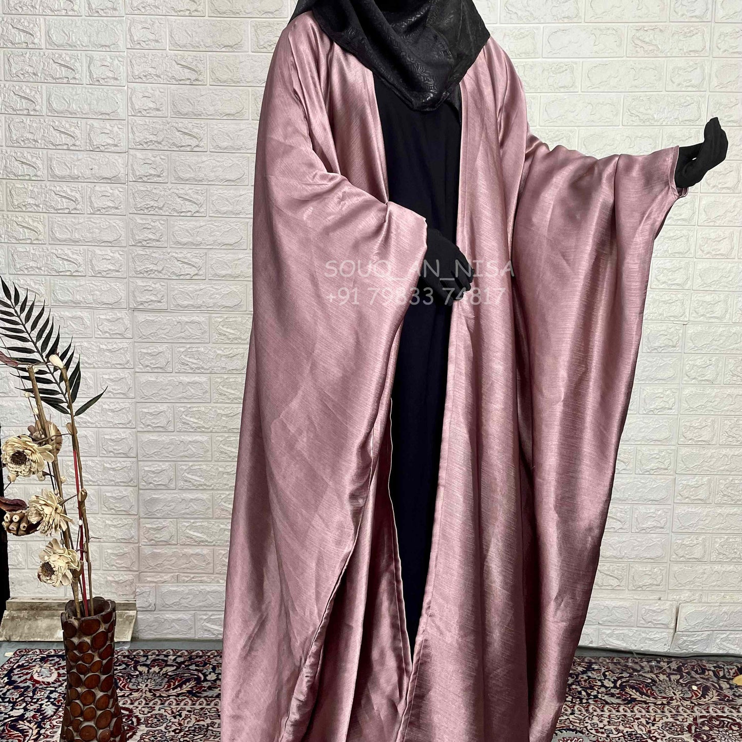 Shimmer Kaftan Abaya